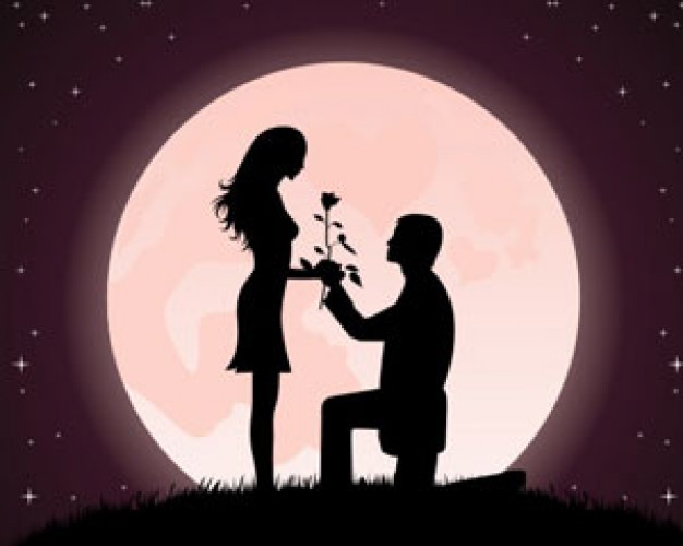 silueta-de-un-hombre-que-presenta-una-rosa-en-la-rodilla-a-una-mujer-hermosa_18-4869